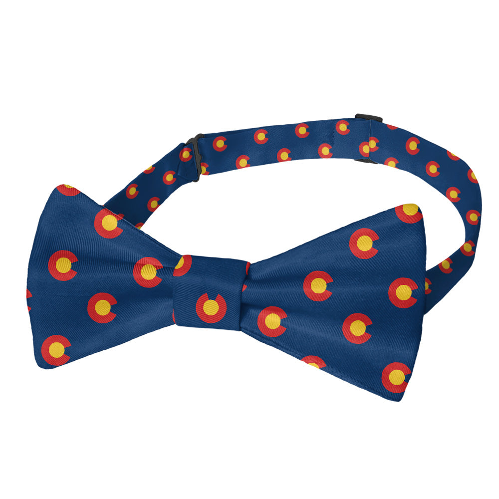 Colorado Flag Bow Tie - Pre-Tied Bow Tie - Knotty Tie Co.