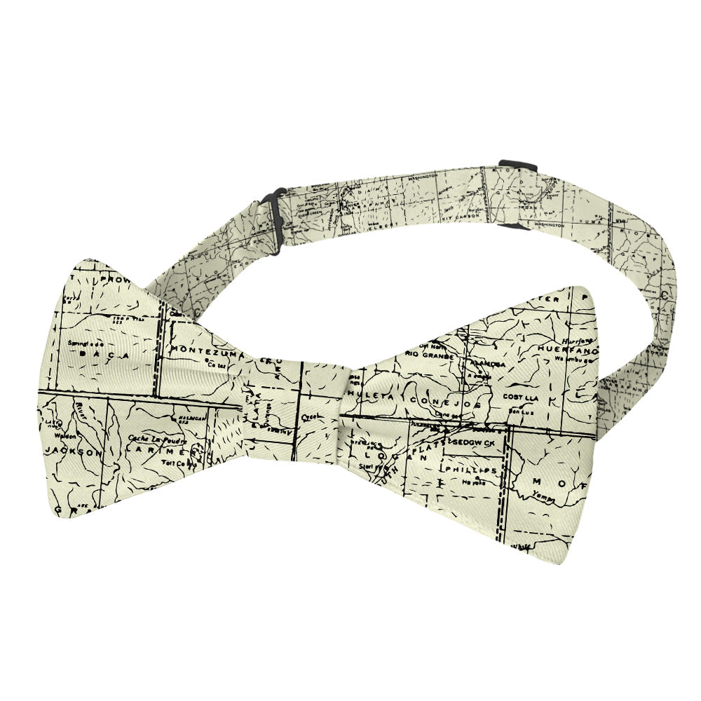 Colorado Map Bow Tie - Pre-Tied Bow Tie - Knotty Tie Co.