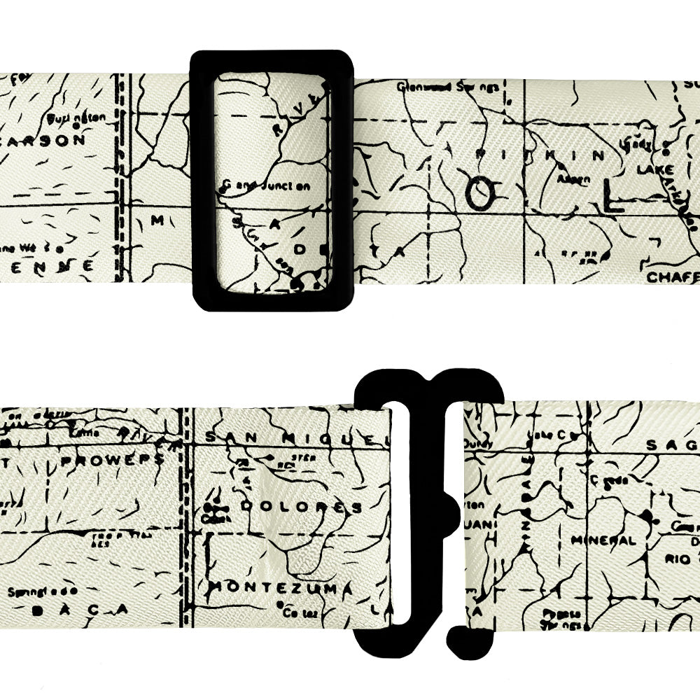 Colorado Map Bow Tie - Bow Tie Hardware - Knotty Tie Co.