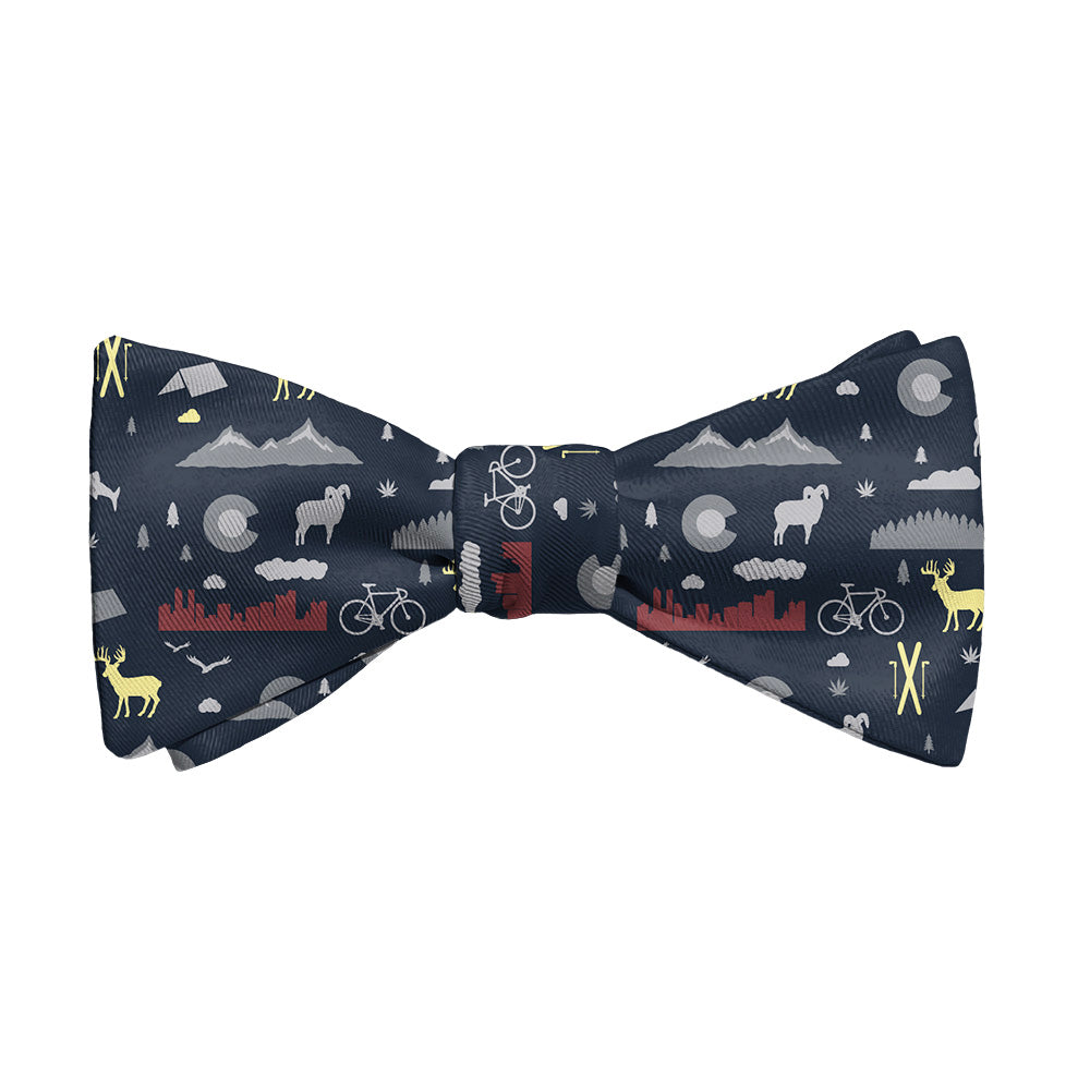 Colorado State Heritage Bow Tie - Adult Standard Self-Tie 14-18" -  - Knotty Tie Co.