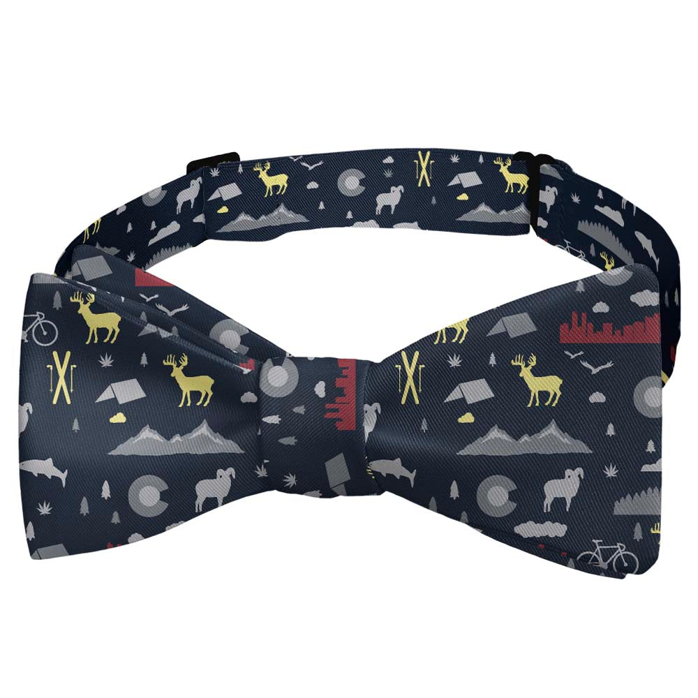 Colorado State Heritage Bow Tie - Self Tie Bow Tie - Knotty Tie Co.