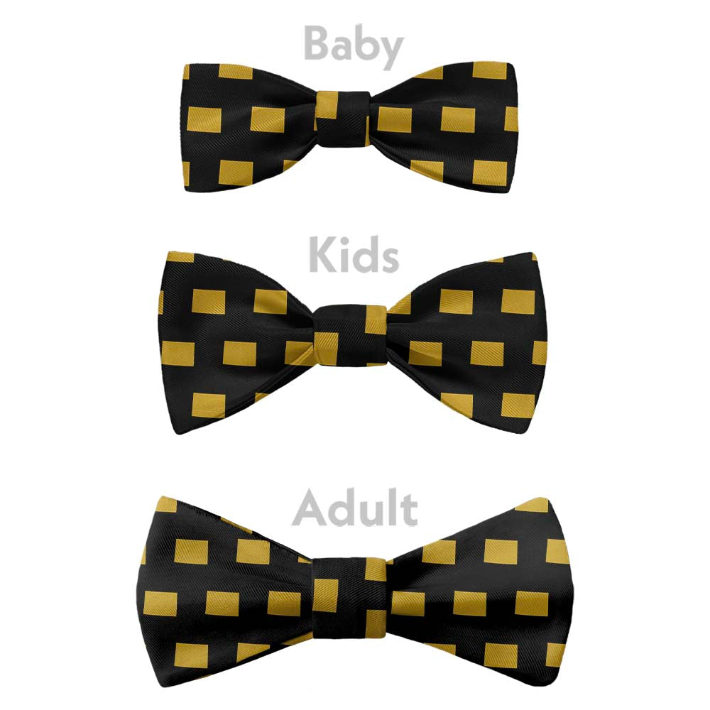 Colorado State Outline Bow Tie - Bow Sizes - Knotty Tie Co.