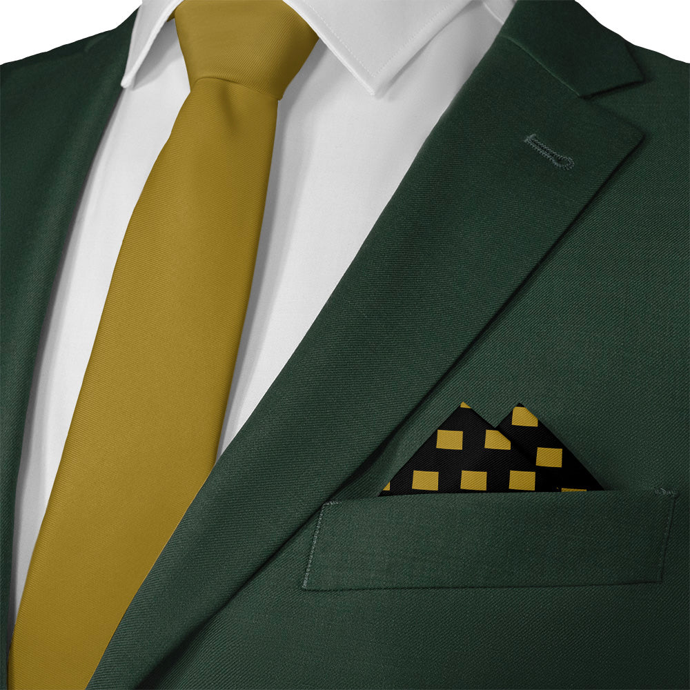 Colorado State Outline Pocket Square - Matching Necktie- Knotty Tie Co.