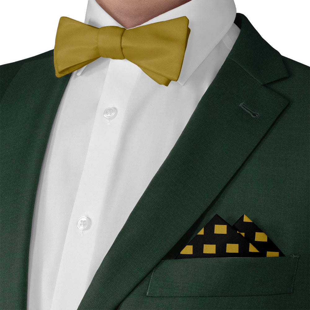 Colorado State Outline Pocket Square - Matching Bow Tie - Knotty Tie Co.