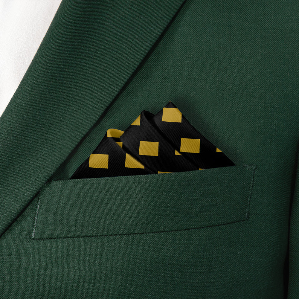 Colorado State Outline Pocket Square - Stairs Fold - Knotty Tie Co.