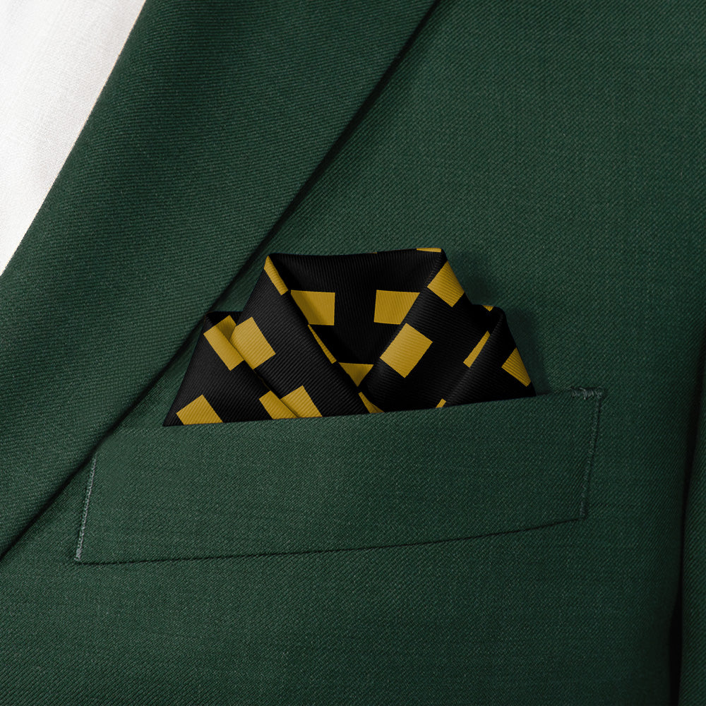 Colorado State Outline Pocket Square - Scalloped Fold - Knotty Tie Co.