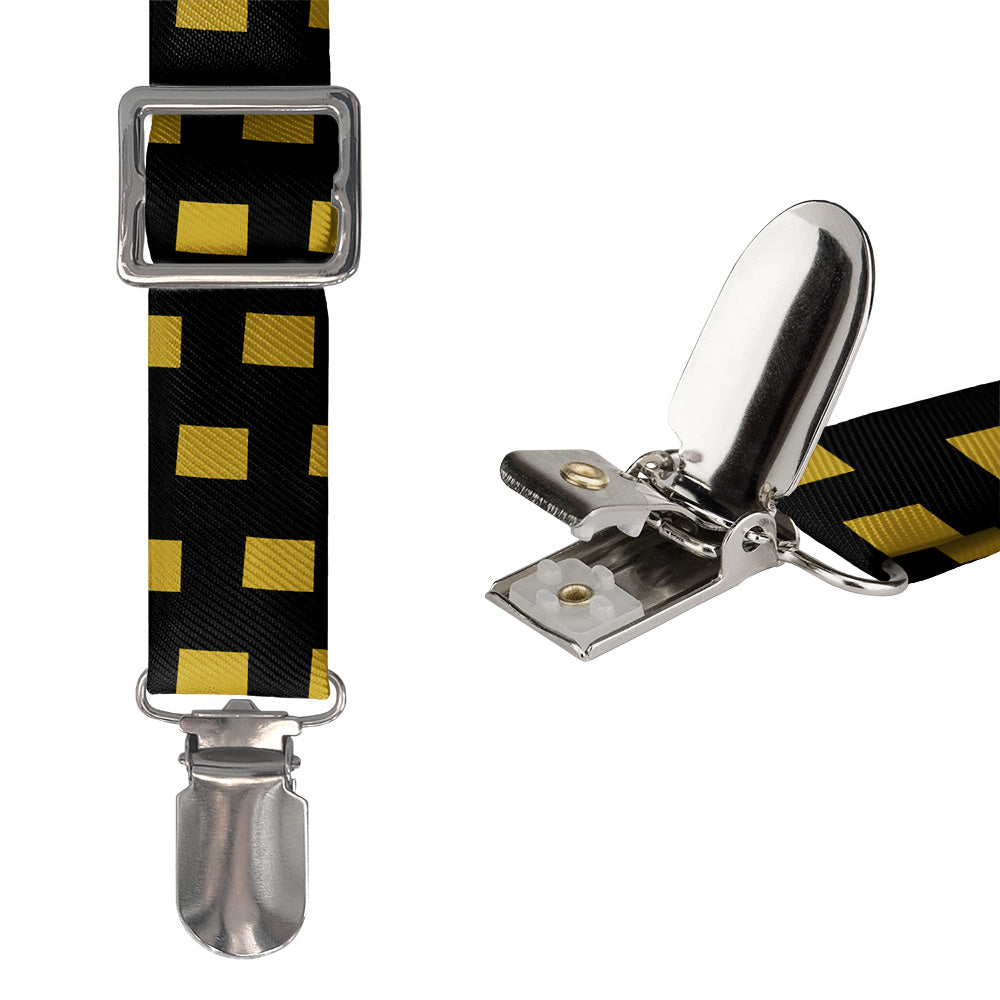Colorado State Outline Suspenders - Hardware and Strap - Knotty Tie Co.