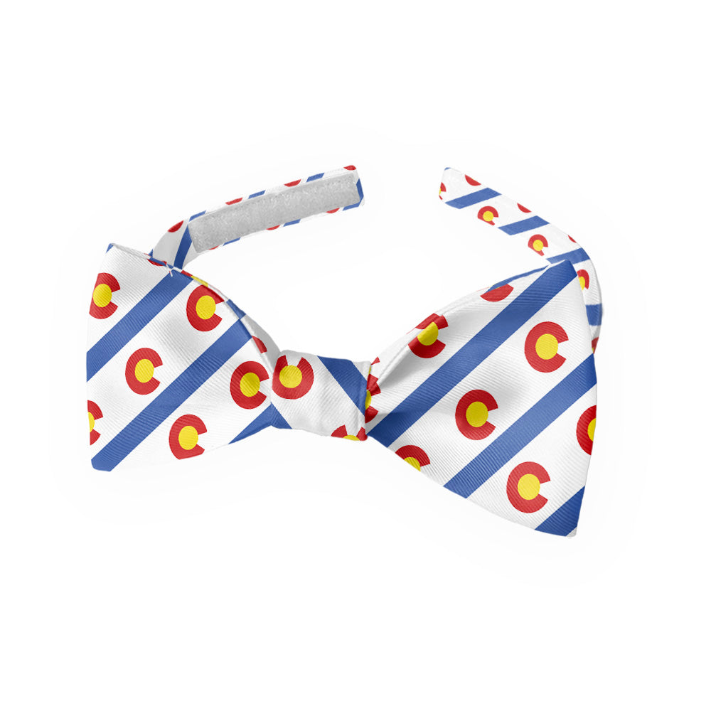 Colorado Stripe Bow Tie - Kids Pre-Tied 9.5-12.5" -  - Knotty Tie Co.