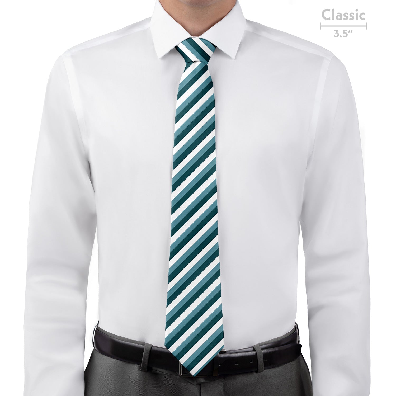 Columbine Stripe Necktie - Classic - Knotty Tie Co.