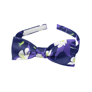 Columbine Floral Bow Tie - Baby Pre-Tied 9.5-12.5" -  - Knotty Tie Co.