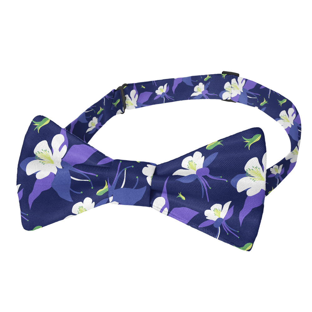 Columbine Floral Bow Tie - Pre-Tied Bow Tie - Knotty Tie Co.