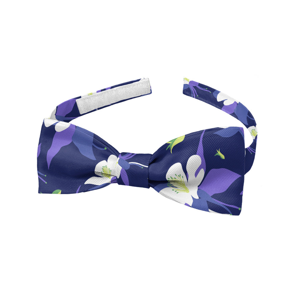 Columbine Floral Bow Tie - Baby Bow Tie - Knotty Tie Co.