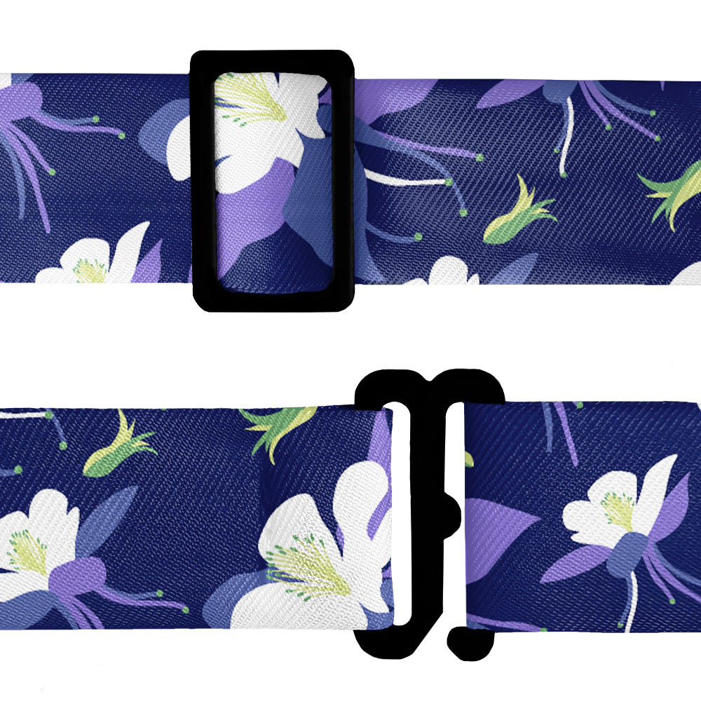 Columbine Floral Bow Tie - Bow Tie Hardware - Knotty Tie Co.