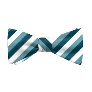 Columbine Stripe Bow Tie - Adult Standard Self-Tie 14-18" -  - Knotty Tie Co.