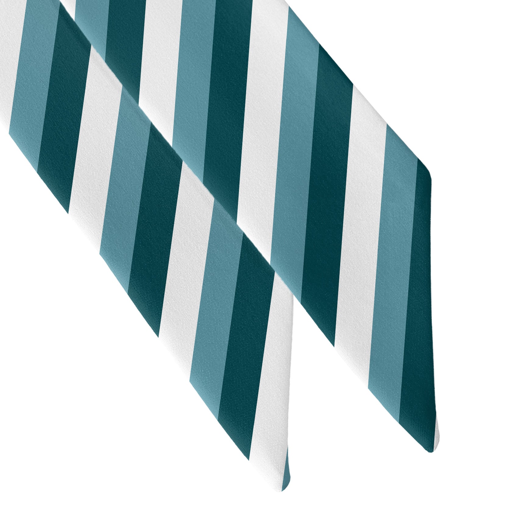 Columbine Stripe Hair Scarf - Scarf Tapered Ends - Knotty Tie Co.