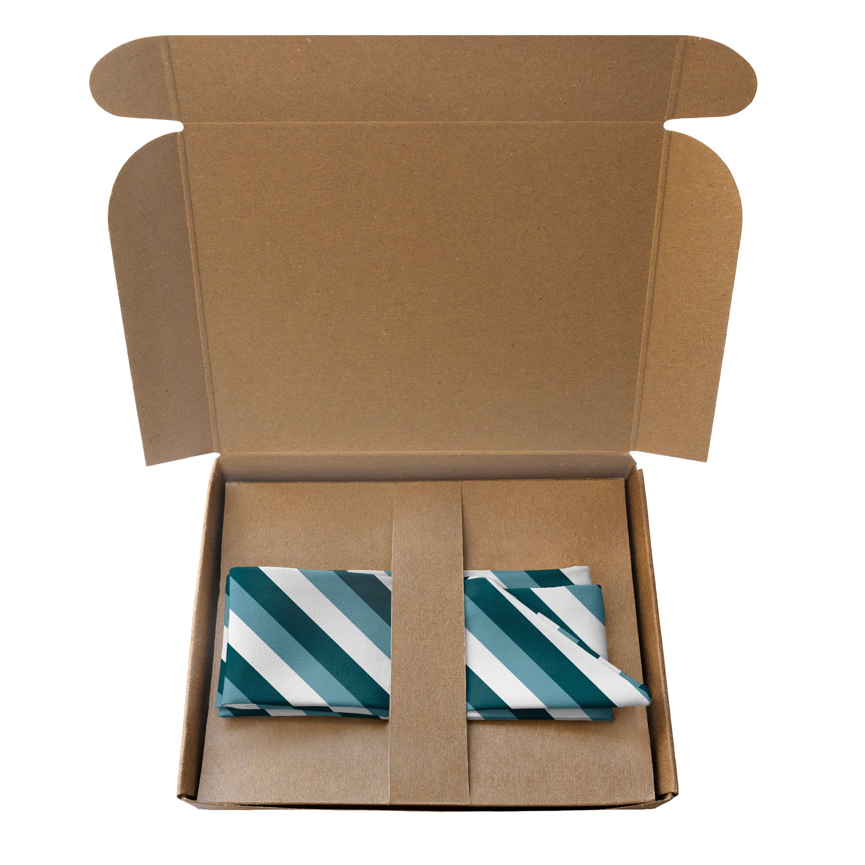 Columbine Stripe Hair Scarf - Packaging - Knotty Tie Co.
