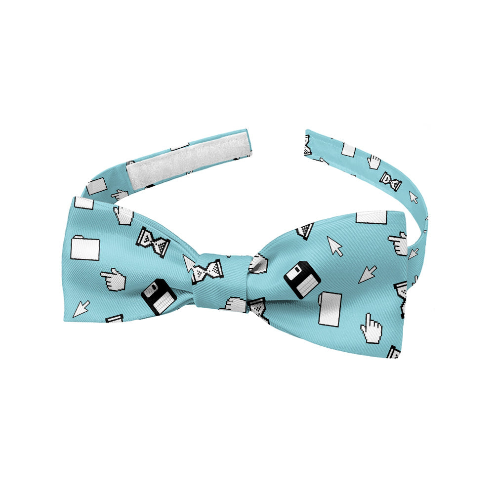 Computer Blues Bow Tie - Baby Bow Tie - Knotty Tie Co.