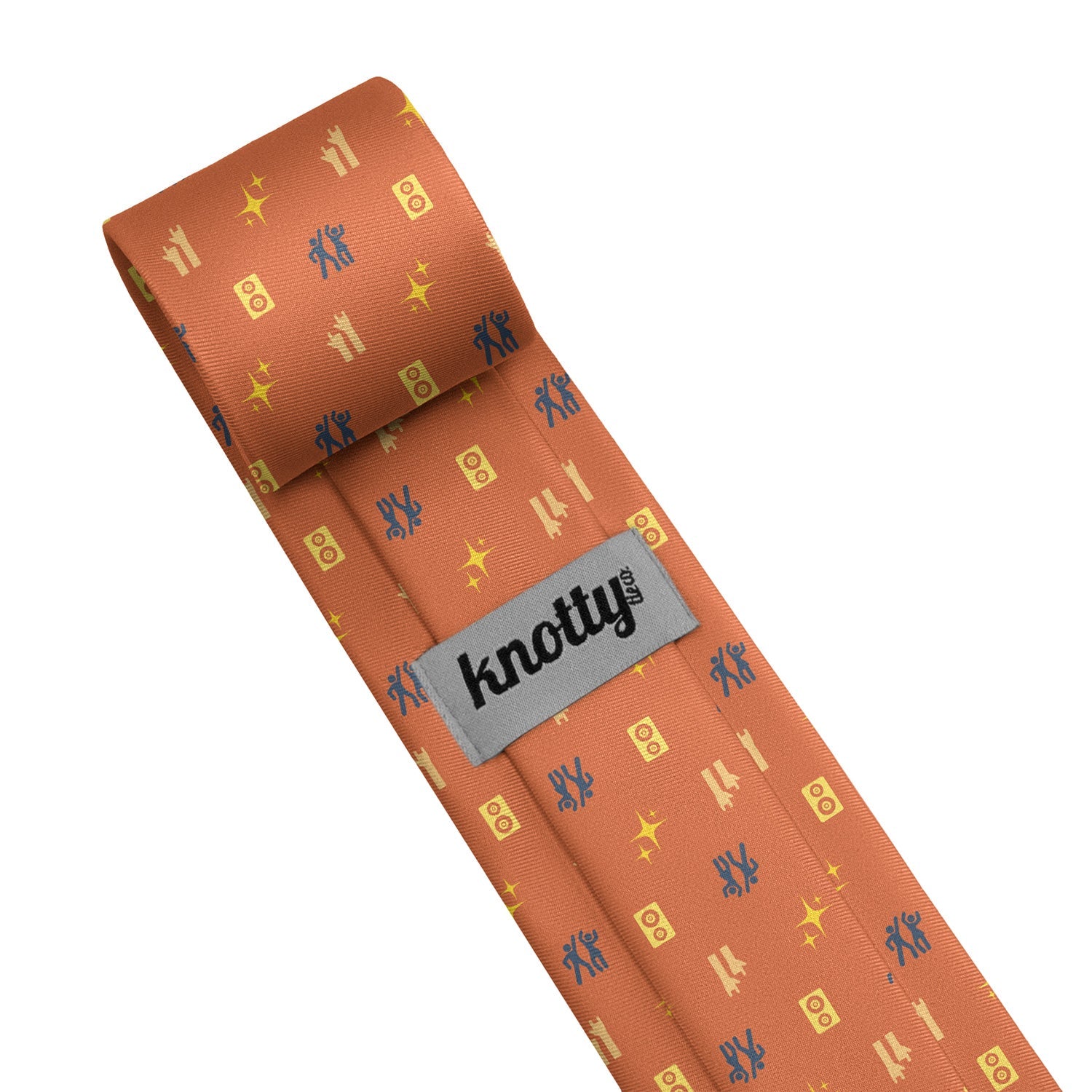 Concerts With Friends Necktie - Tag - Knotty Tie Co.