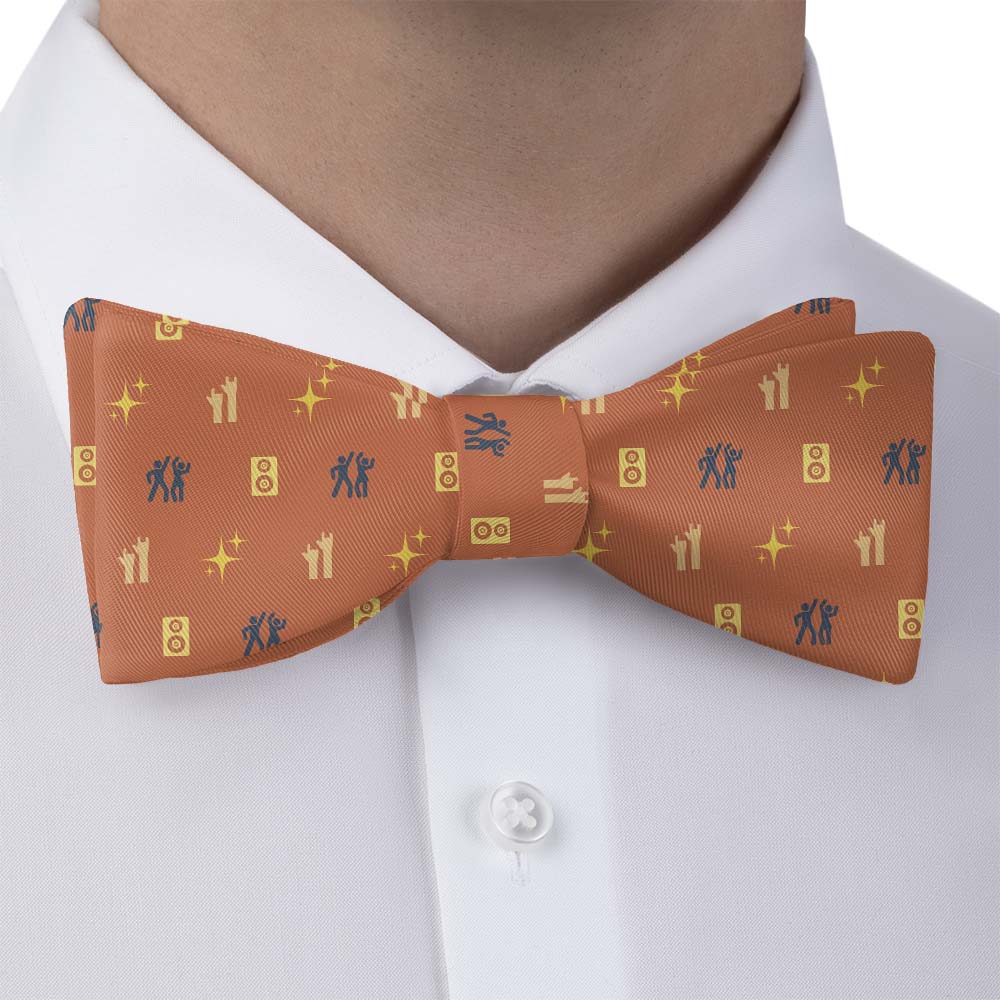 Concerts With Friends Bow Tie - Bow Tie with Dress Shirt - Knotty Tie Co.