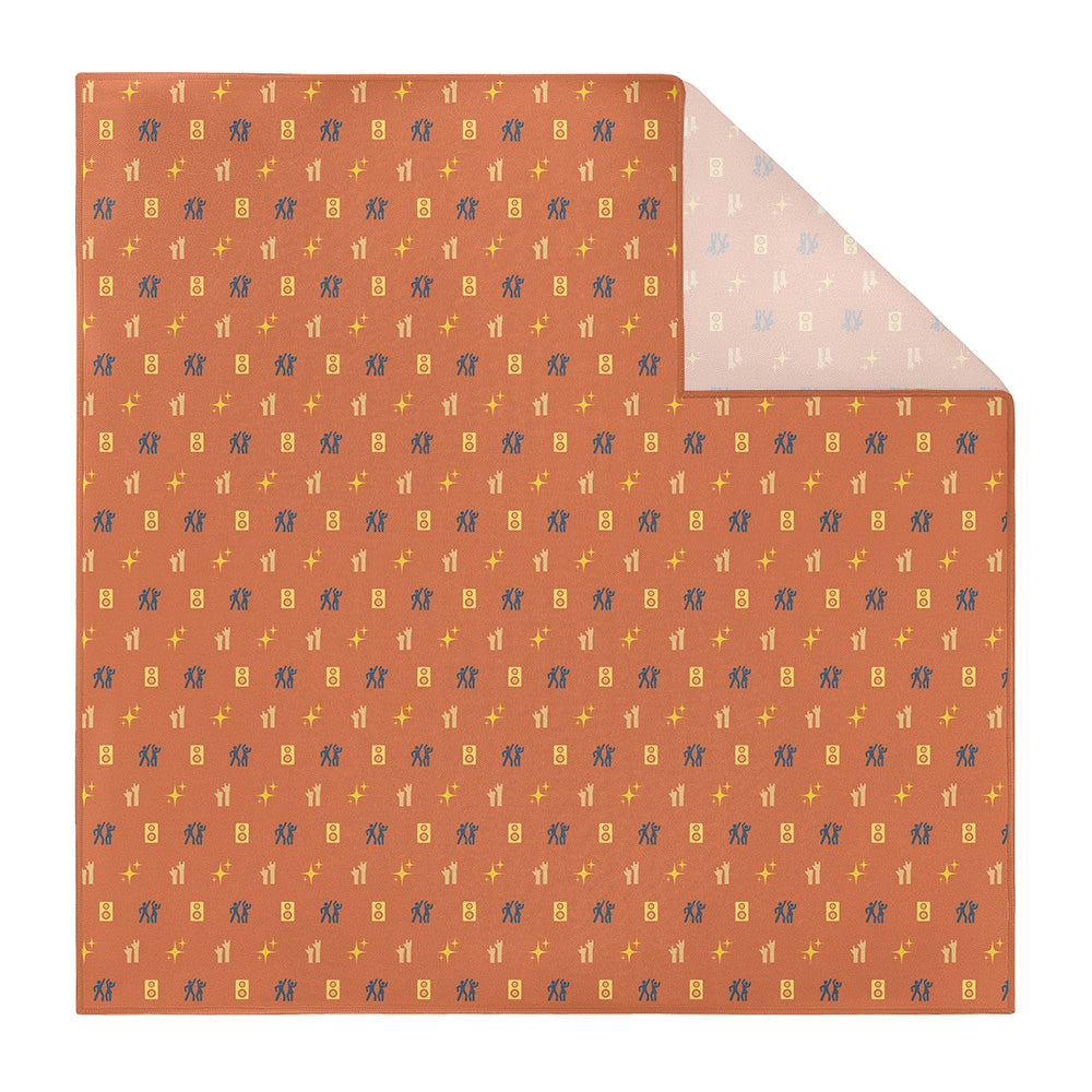 Concerts With Friends Pocket Square - Printed - Knotty Tie Co.