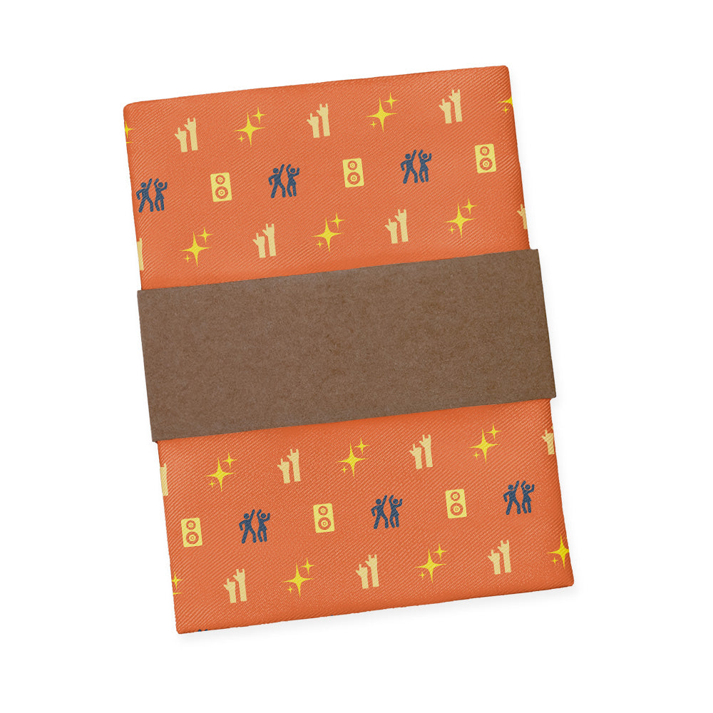Concerts With Friends Pocket Square - Packaging - Knotty Tie Co.