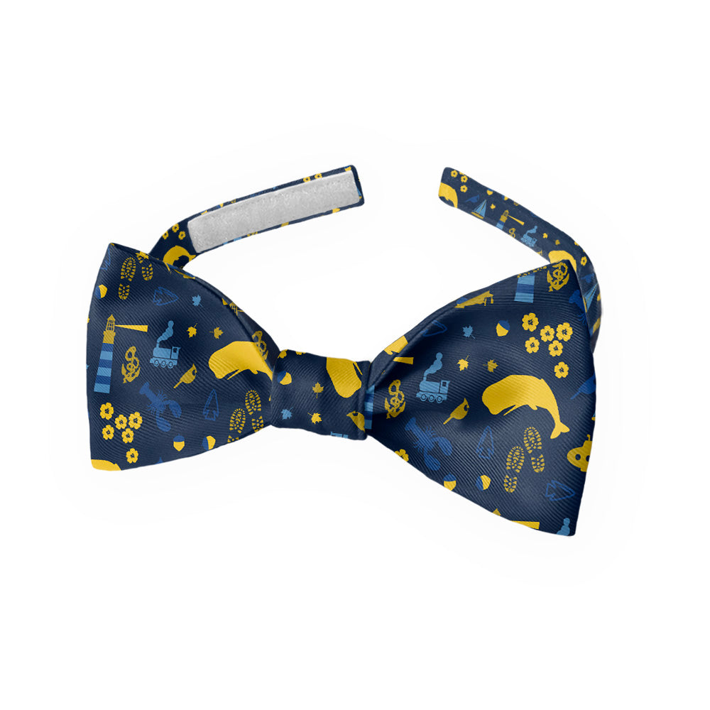Connecticut State Heritage Bow Tie - Kids Pre-Tied 9.5-12.5" -  - Knotty Tie Co.