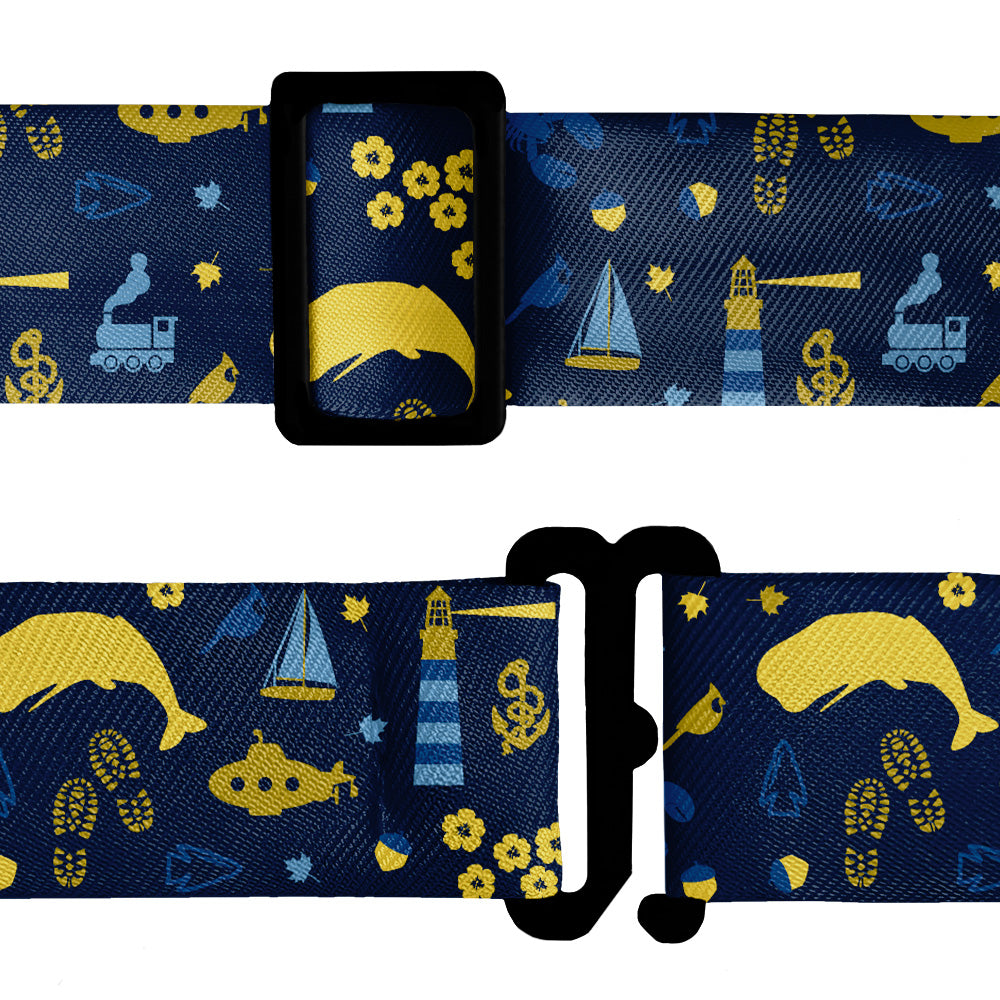 Connecticut State Heritage Bow Tie - Bow Tie Hardware - Knotty Tie Co.