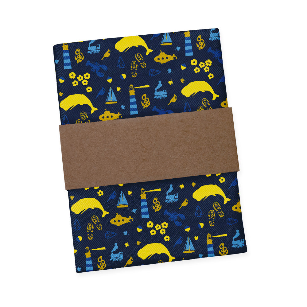 Connecticut State Heritage Pocket Square - Packaging - Knotty Tie Co.