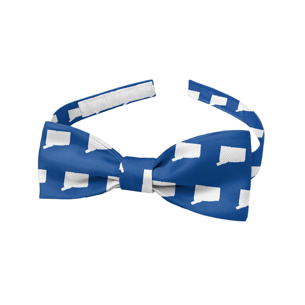 Connecticut State Outline Bow Tie - Baby Bow Tie - Knotty Tie Co.
