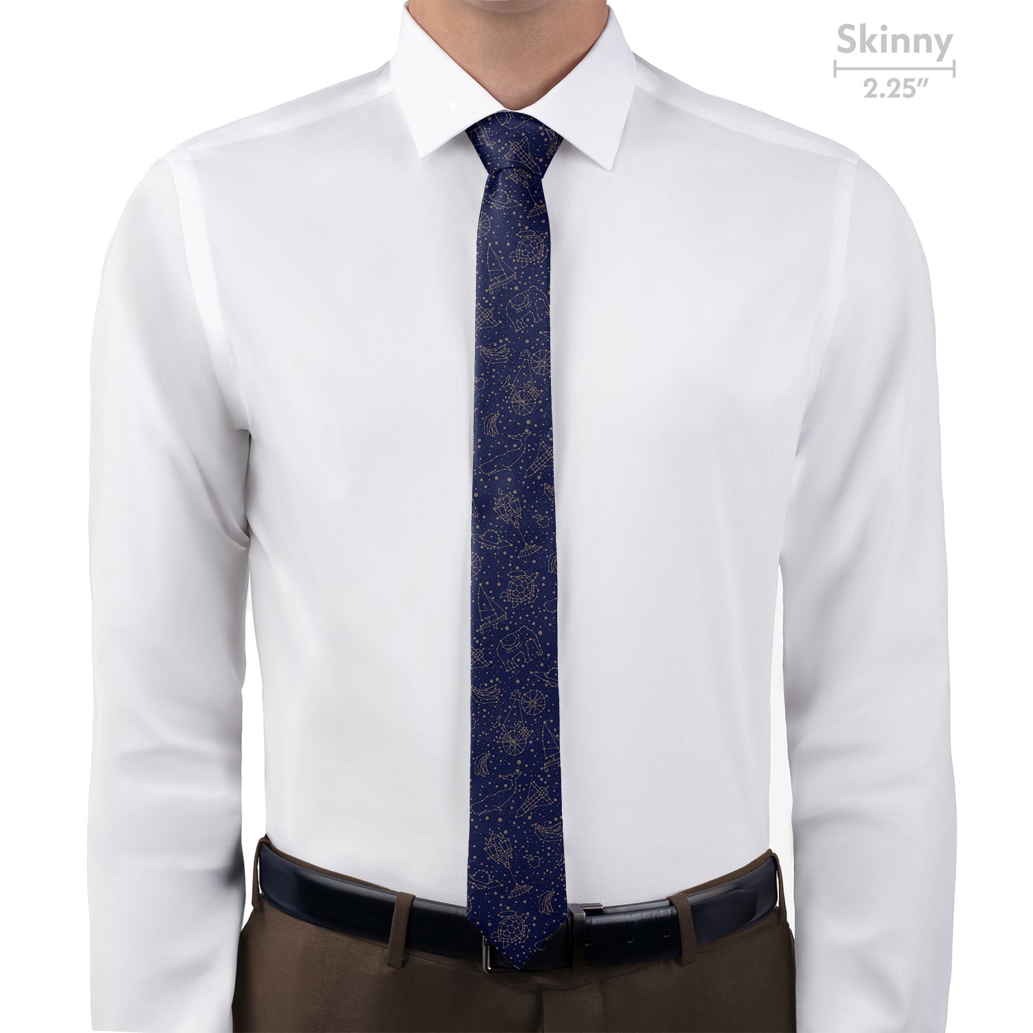 Constellation Necktie - Skinny - Knotty Tie Co.