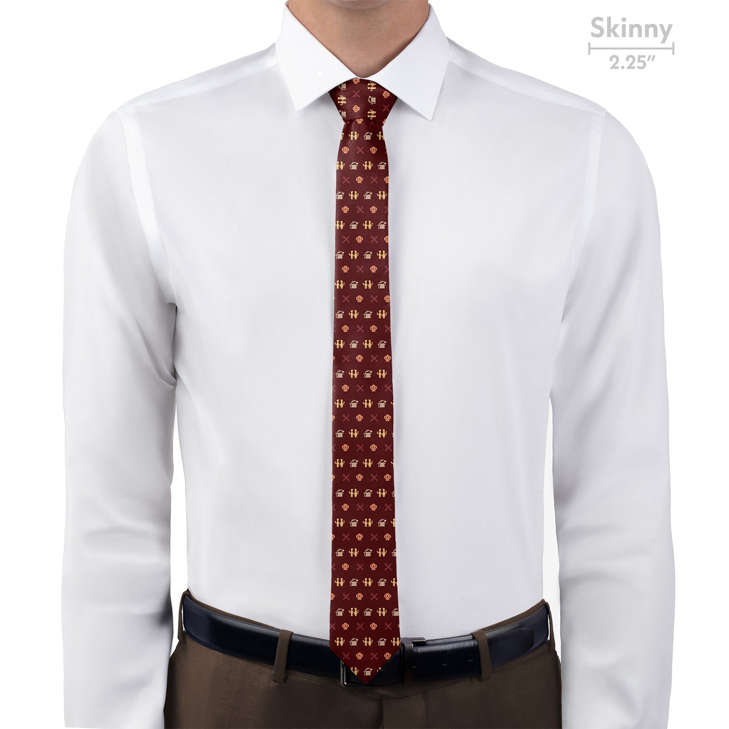 Cooking With Friends Necktie - Skinny - Knotty Tie Co.