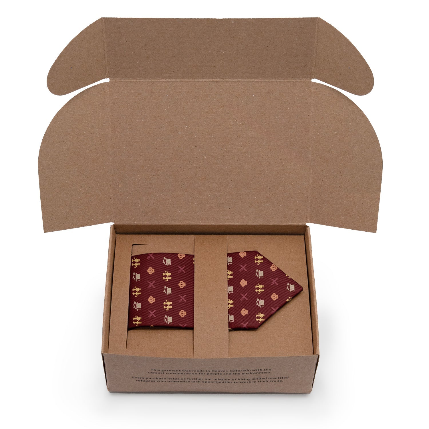 Cooking With Friends Necktie - Packaging - Knotty Tie Co.