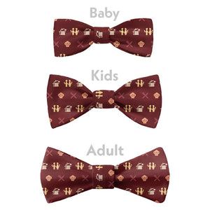 Cooking With Friends Bow Tie - Bow Sizes - Knotty Tie Co.