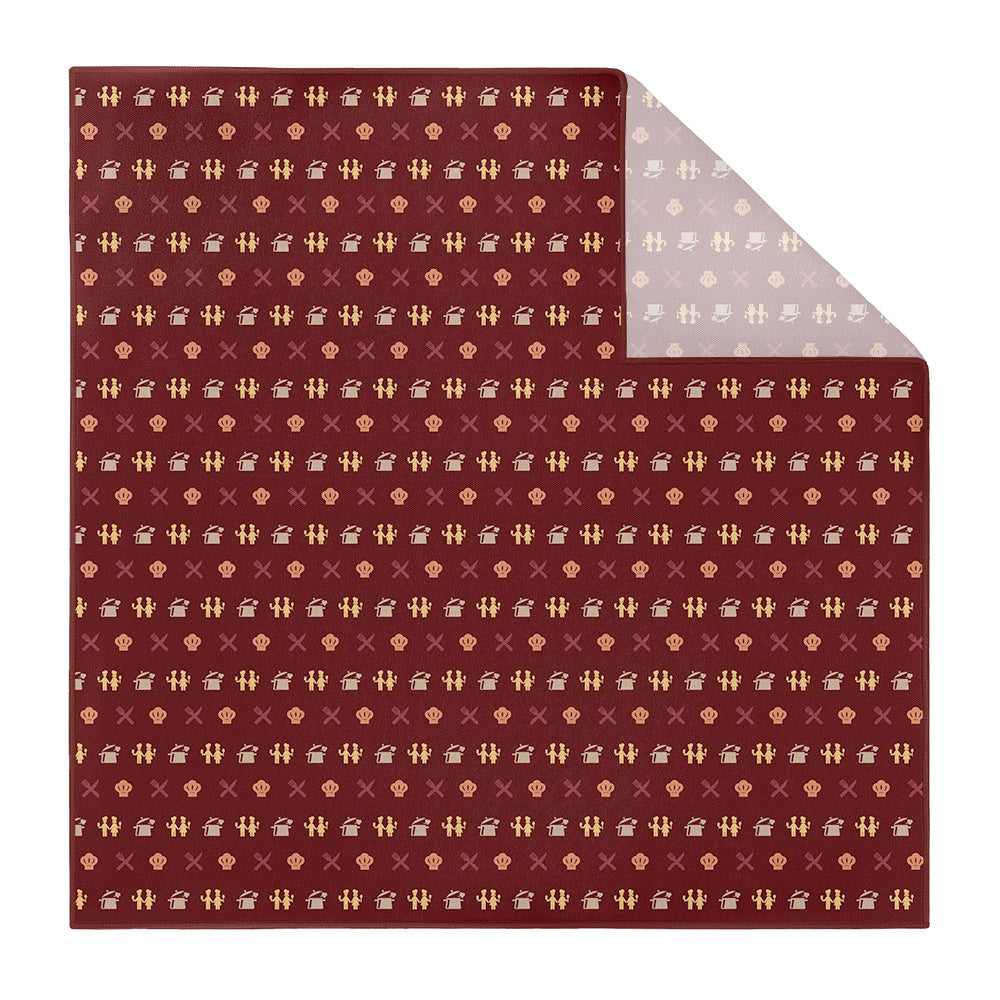 Cooking With Friends Pocket Square - Printed - Knotty Tie Co.
