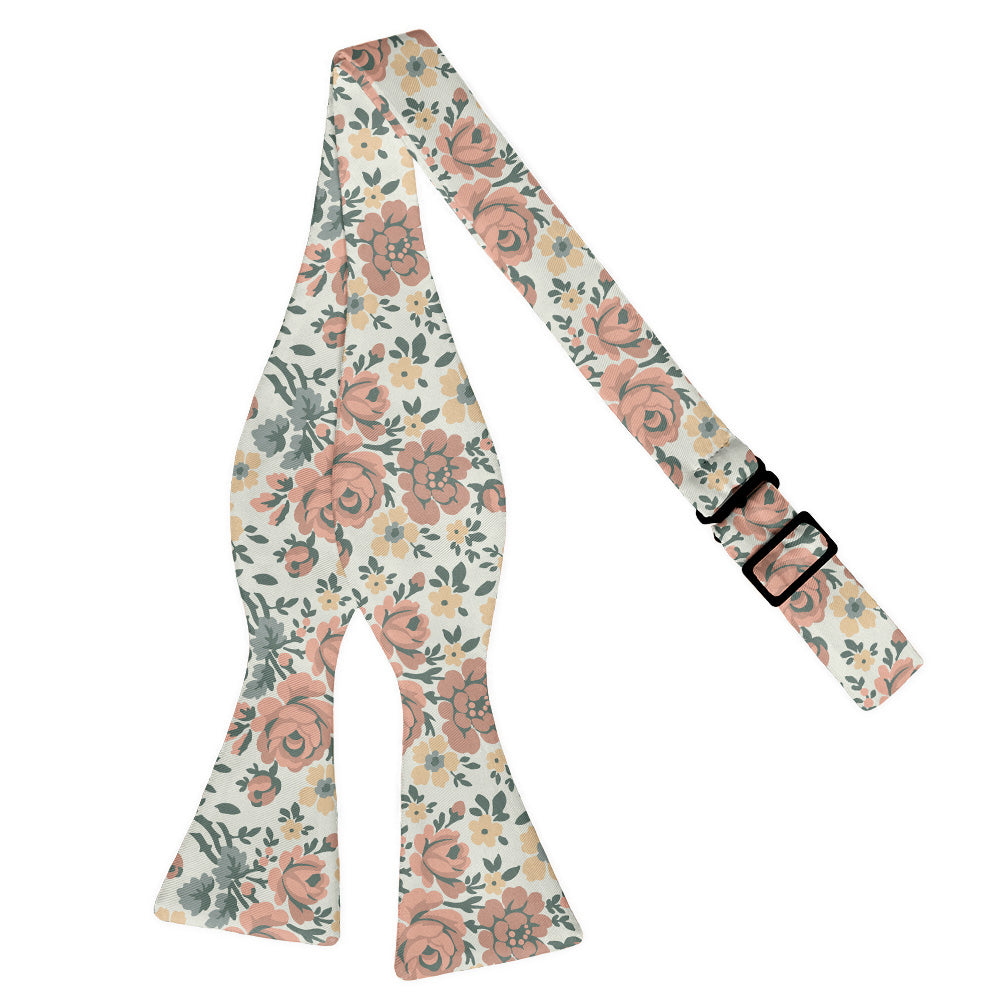 Cooper Floral Bow Tie - Self Tie Flat - Knotty Tie Co.