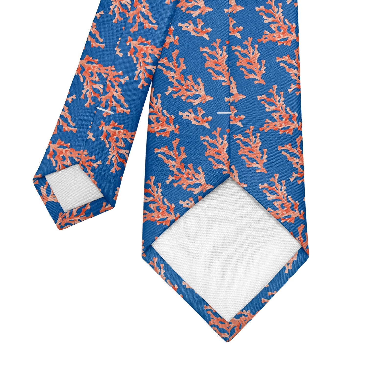 Coral Reef Necktie - Tipping - Knotty Tie Co.