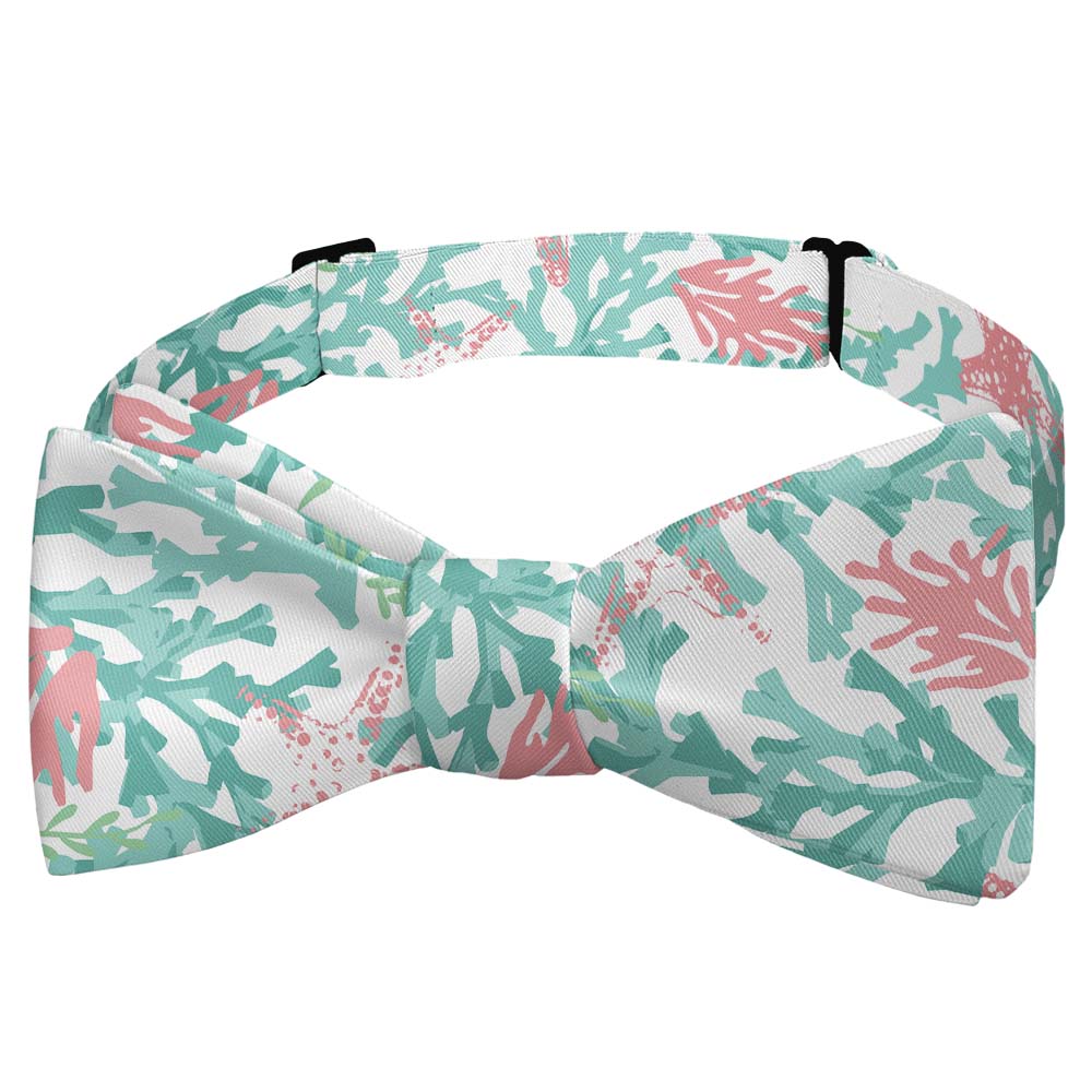 Coral Cove Bow Tie - Self Tie Bow Tie - Knotty Tie Co.