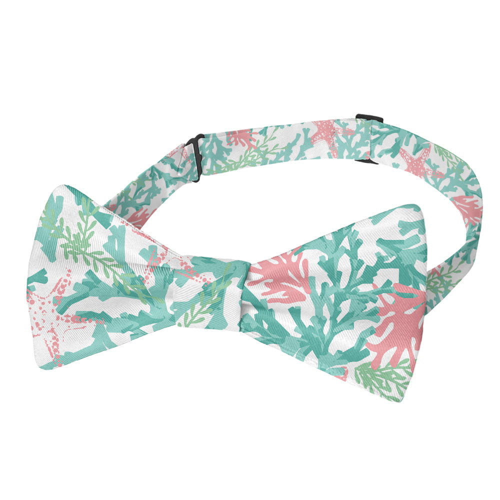 Coral Cove Bow Tie - Pre-Tied Bow Tie - Knotty Tie Co.