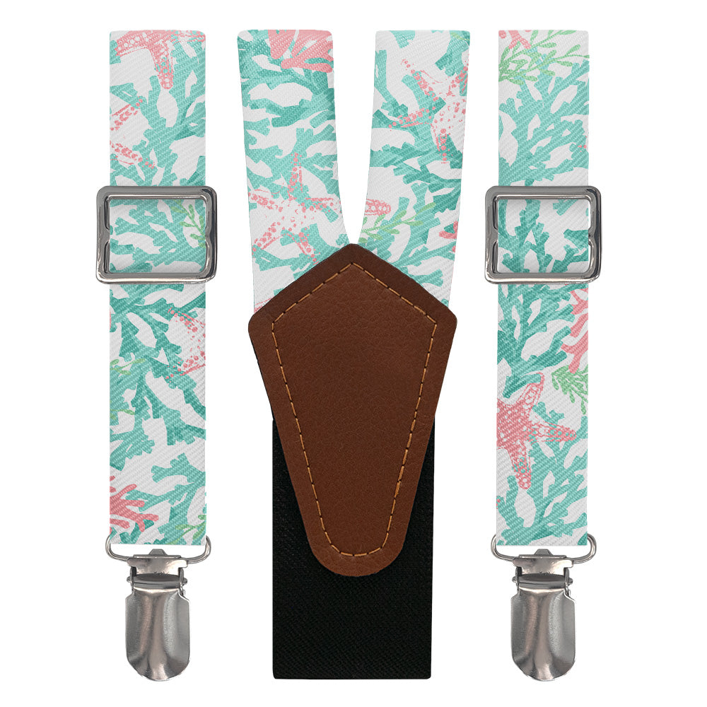 Coral Cove Suspenders - Main View - Knotty Tie Co.