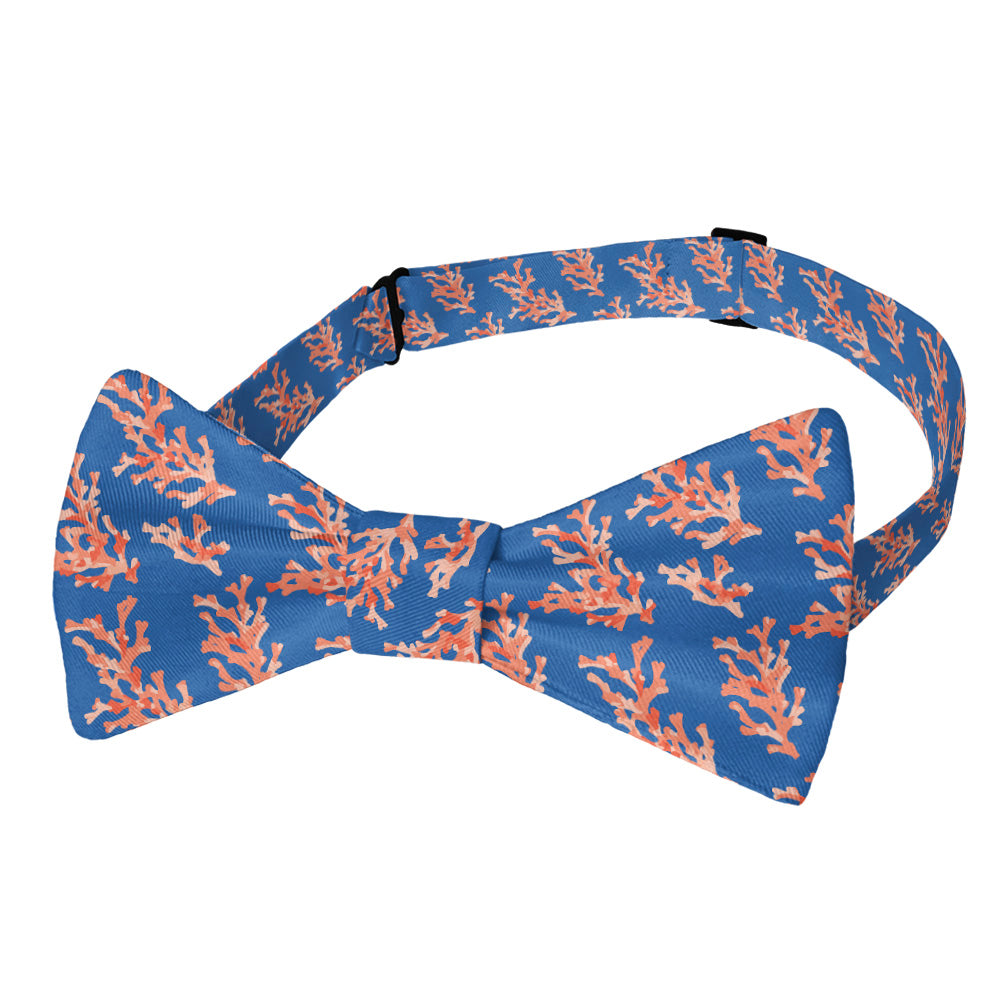 Coral Reef Bow Tie - Adult Pre-Tied 12-22" -  - Knotty Tie Co.