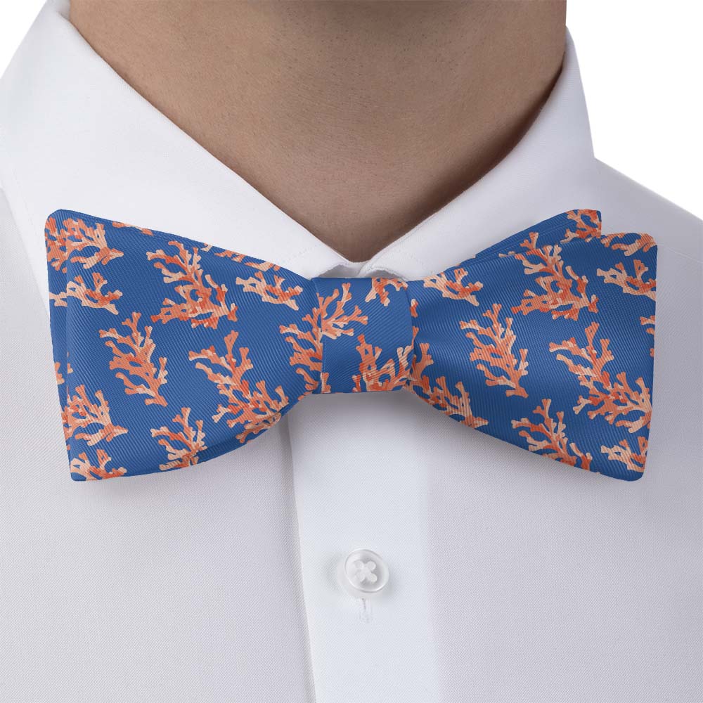 Coral Reef Bow Tie - Bow Tie with Dress Shirt - Knotty Tie Co.