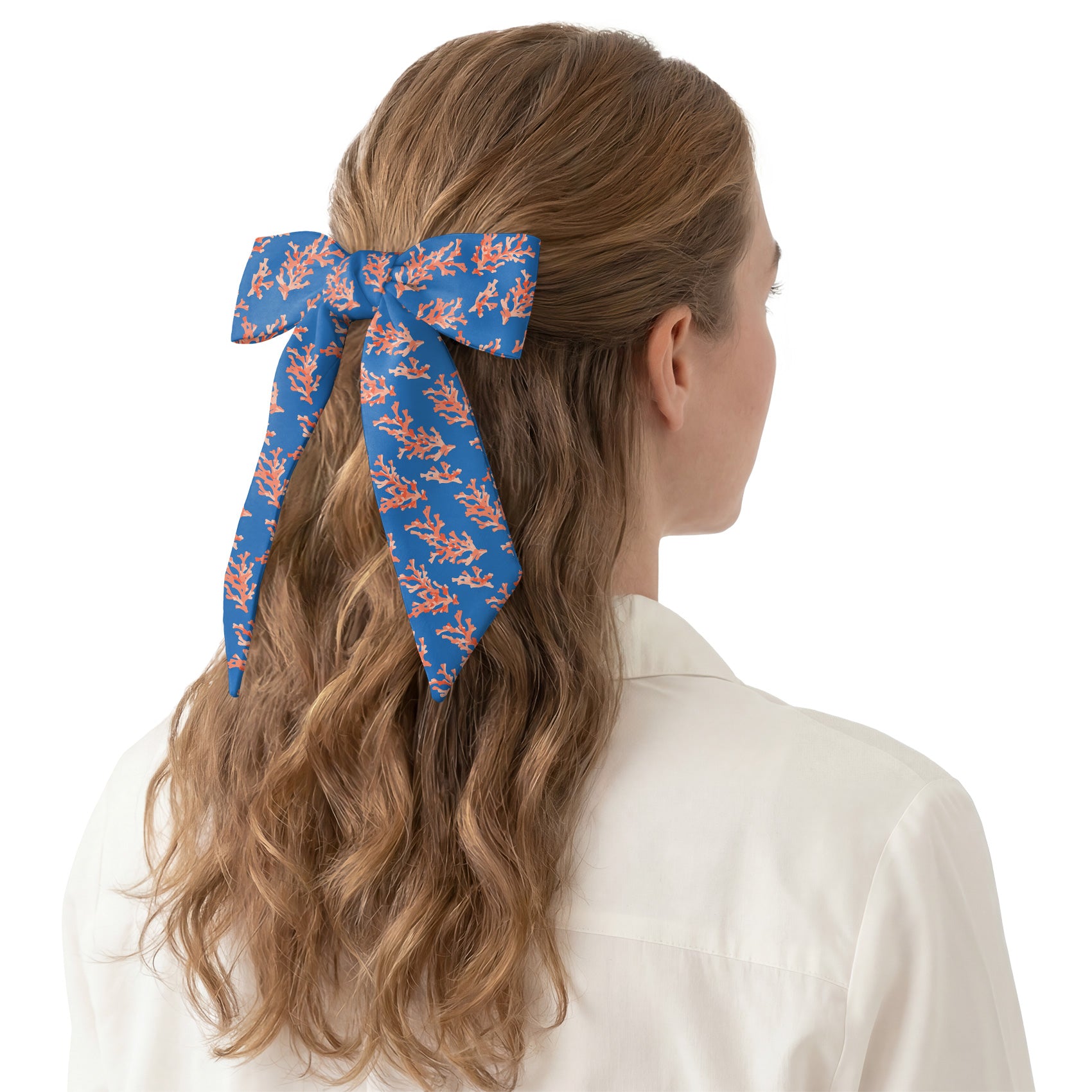 Coral Reef Hair Scarf - Hair Scarf - Knotty Tie Co.