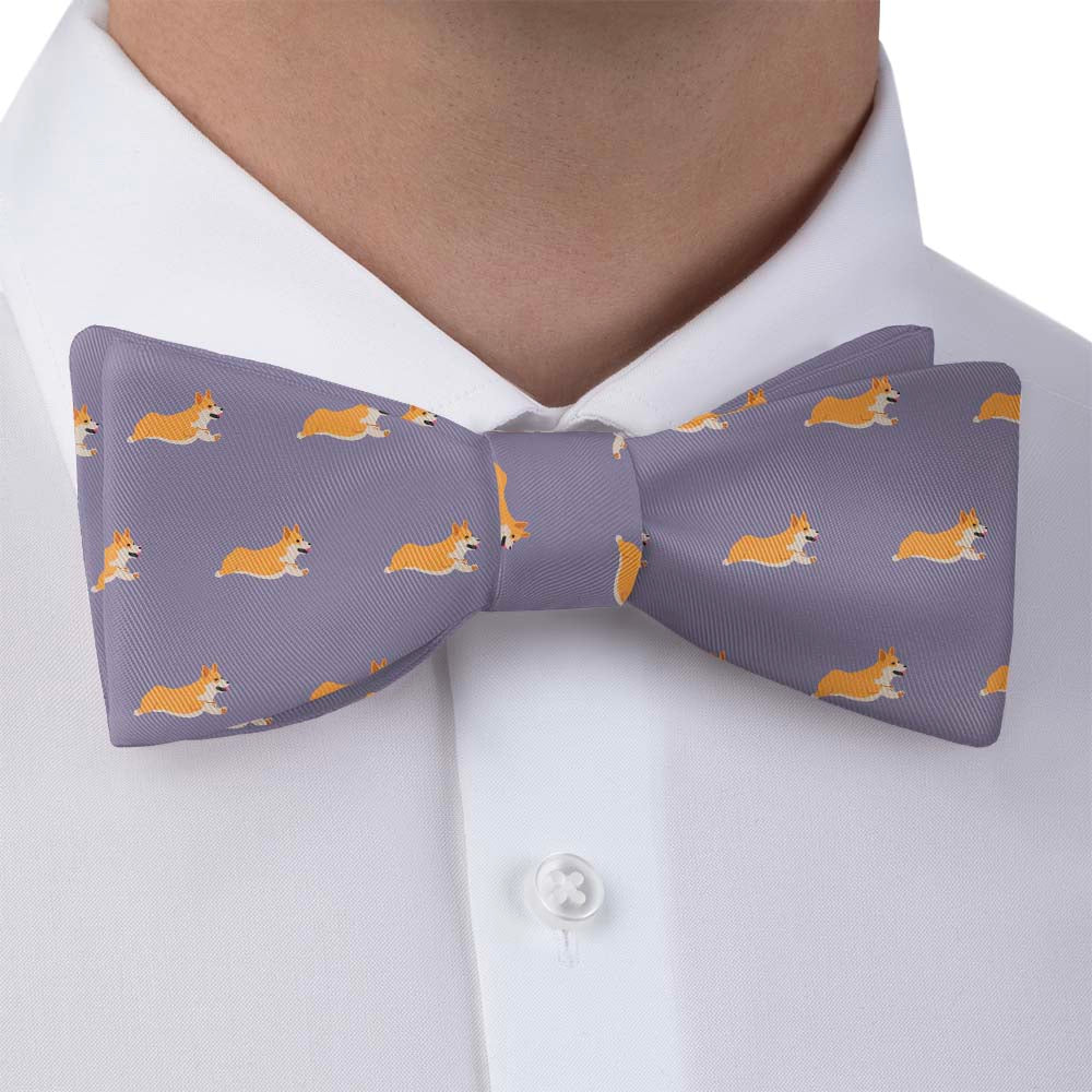 Corgi Bow Tie - Bow Tie with Dress Shirt - Knotty Tie Co.