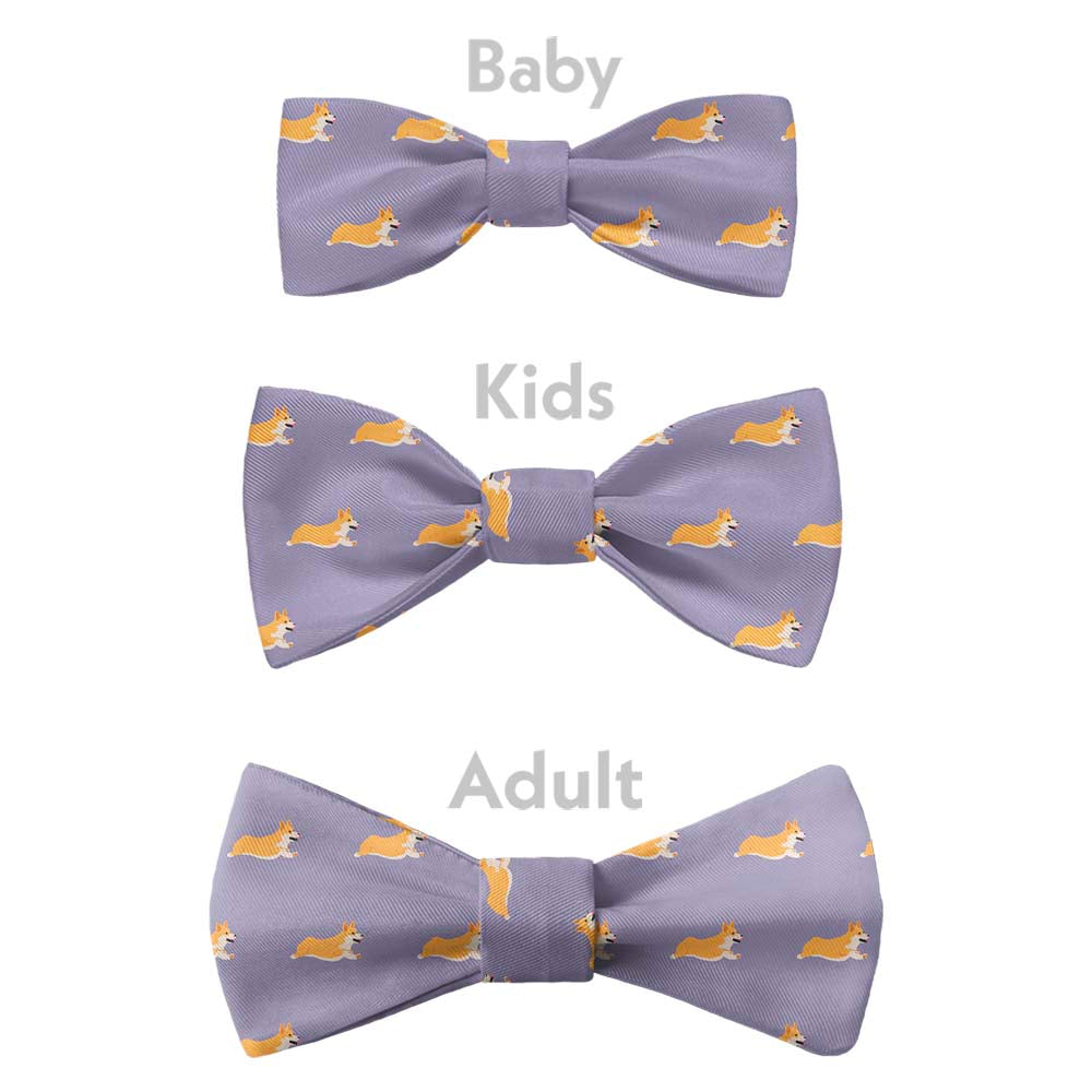 Corgi Bow Tie - Bow Sizes - Knotty Tie Co.
