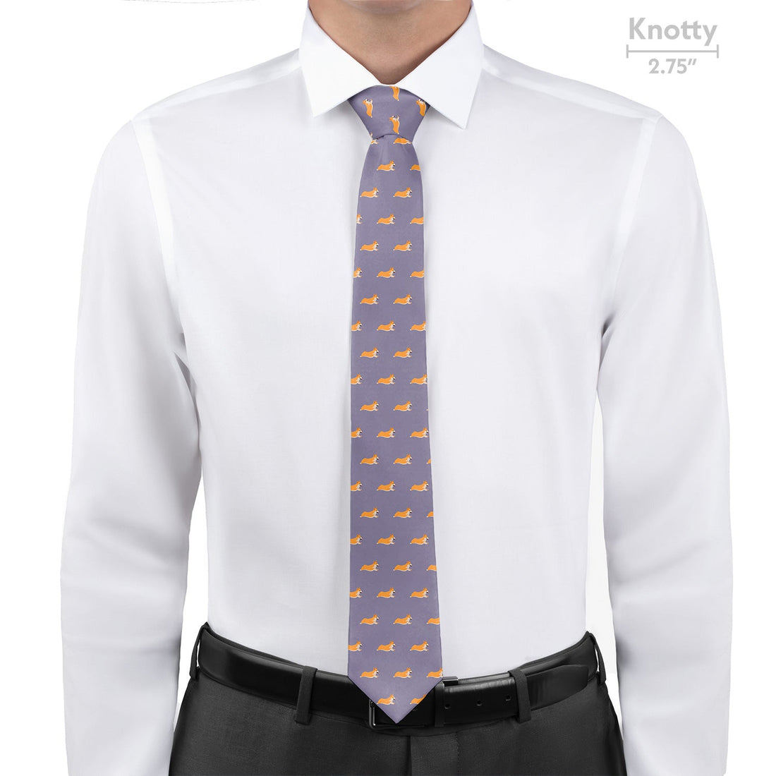 Corgi Necktie - Knotty - Knotty Tie Co.