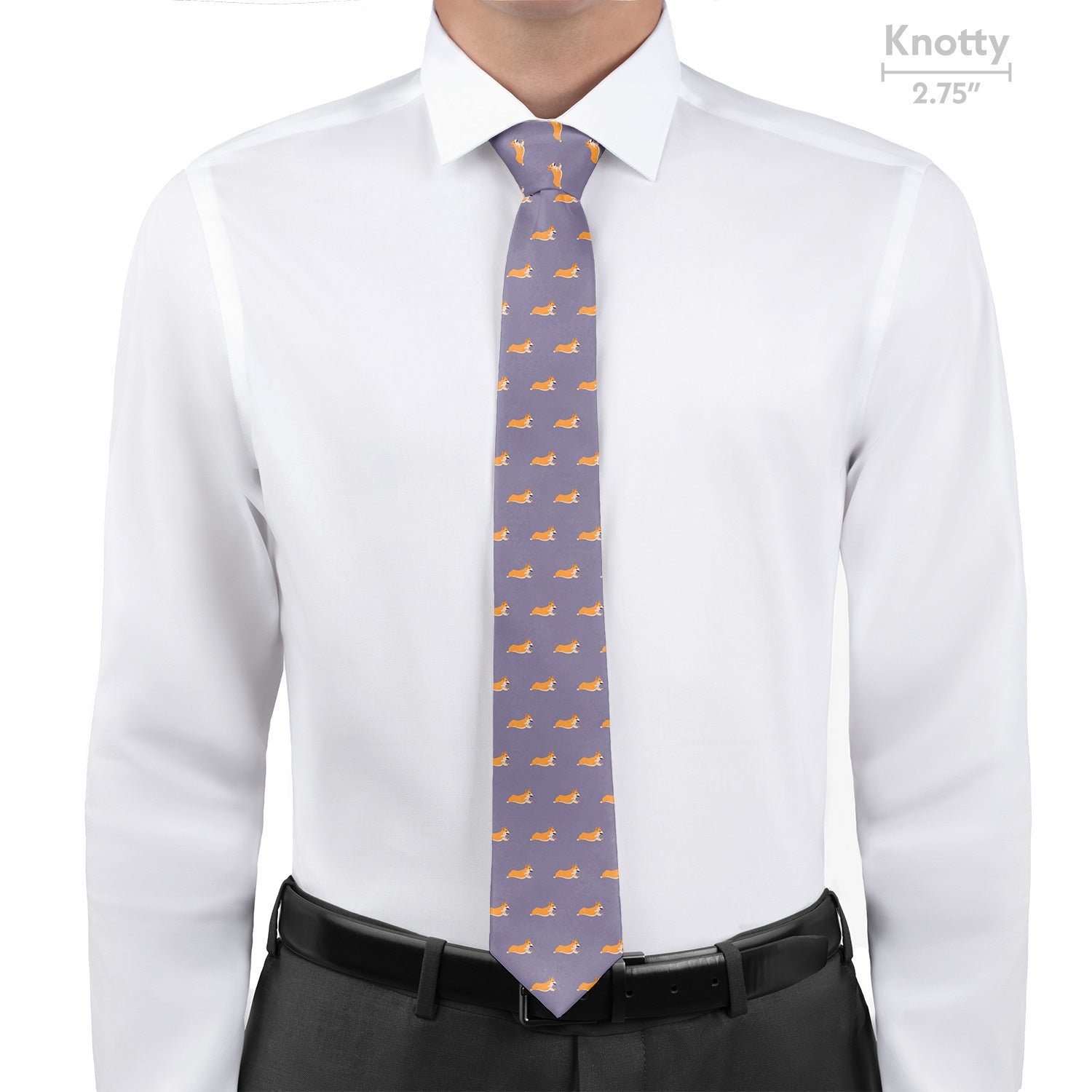 Corgi Necktie - Knotty - Knotty Tie Co.