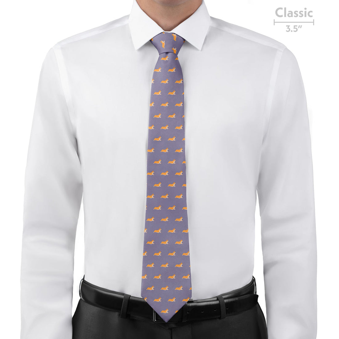 Corgi Necktie - Classic - Knotty Tie Co.