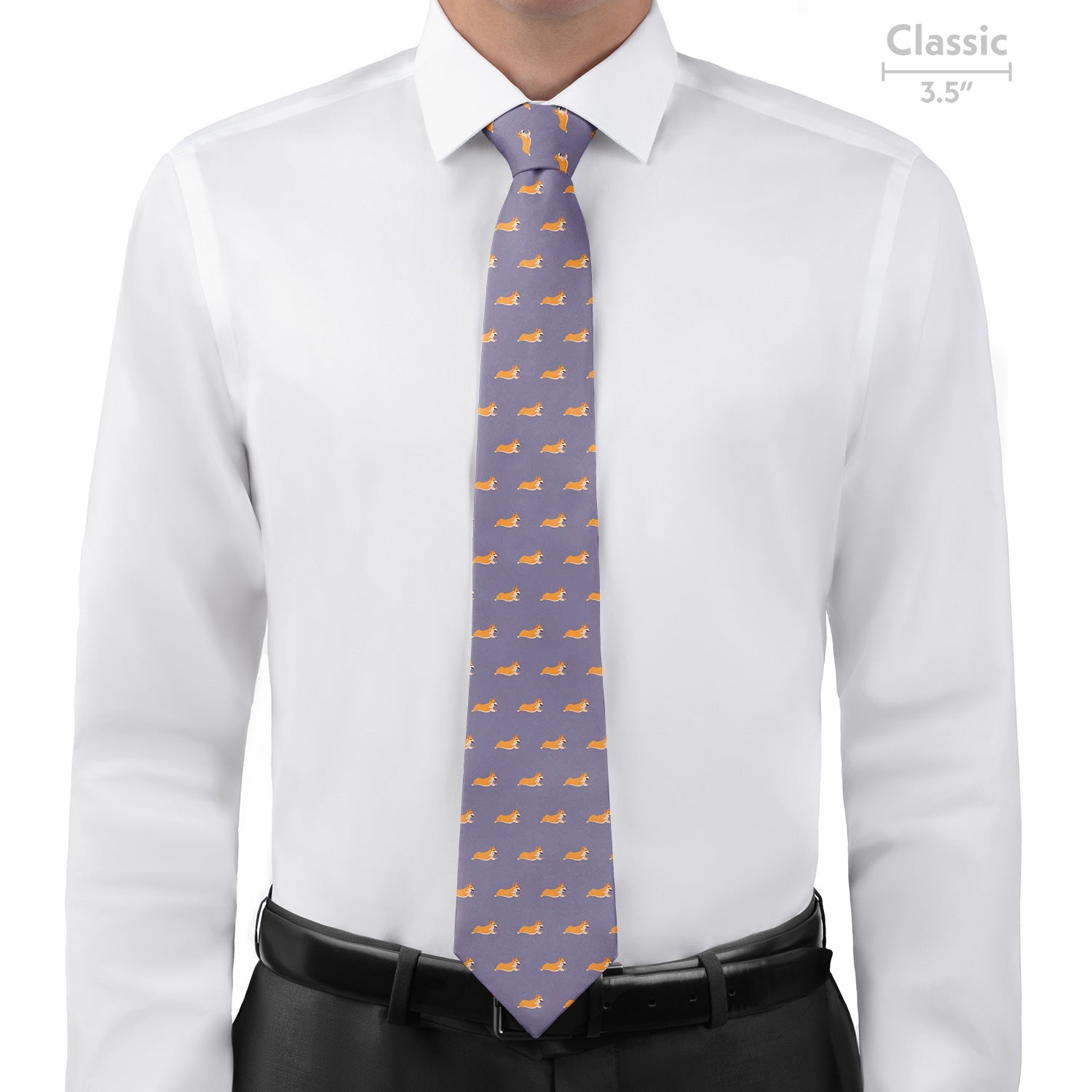 Corgi Necktie - Classic - Knotty Tie Co.