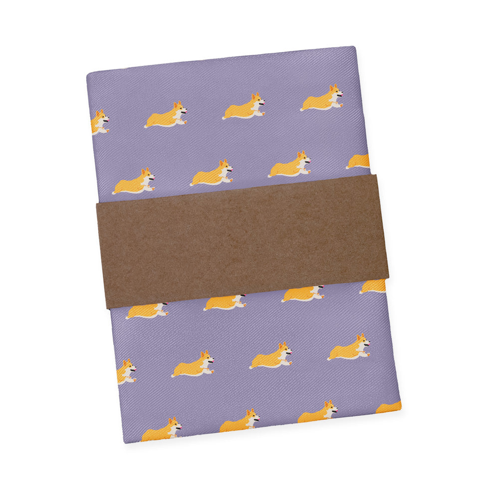 Corgi Pocket Square - Packaging - Knotty Tie Co.
