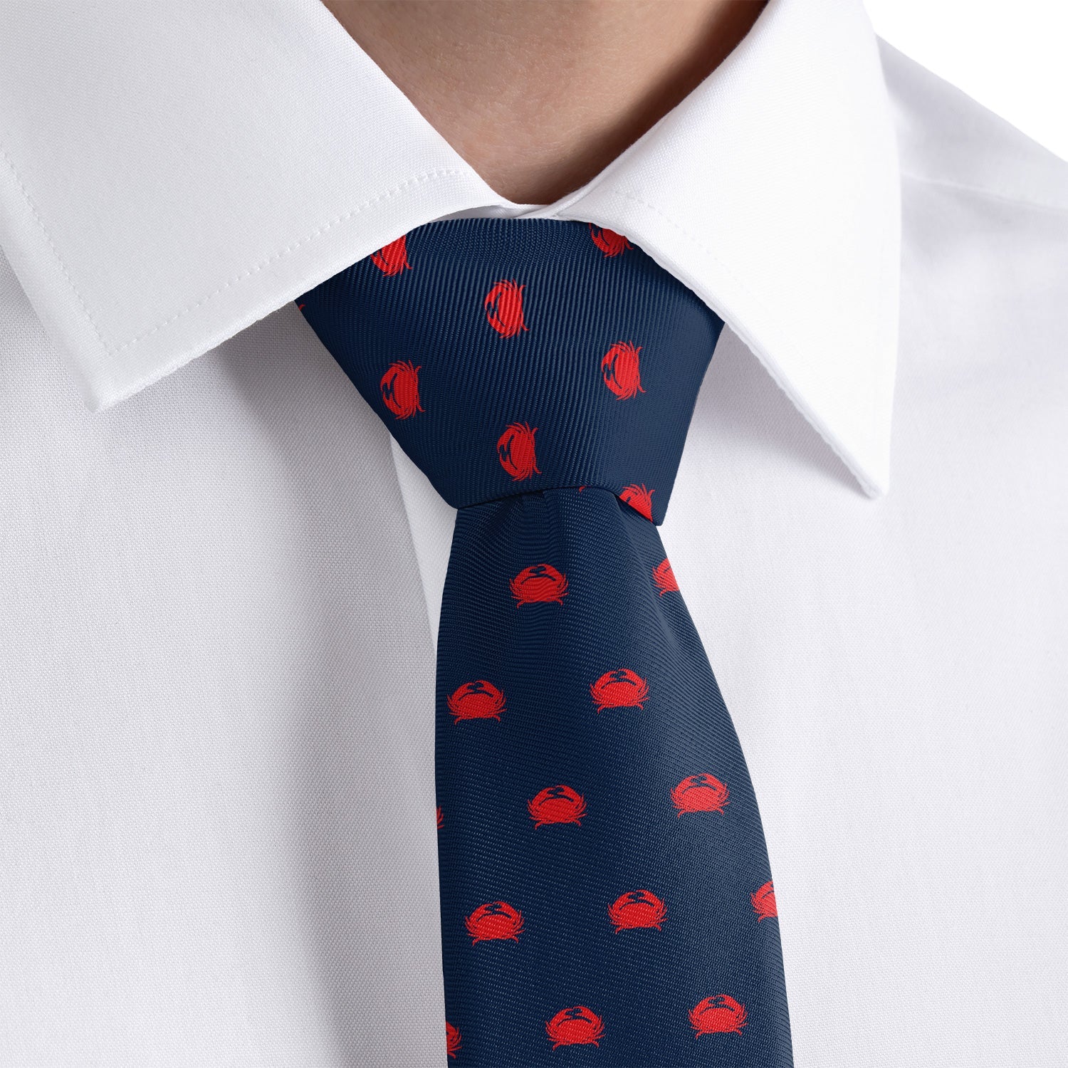 Crabby Necktie - Dress Shirt - Knotty Tie Co.